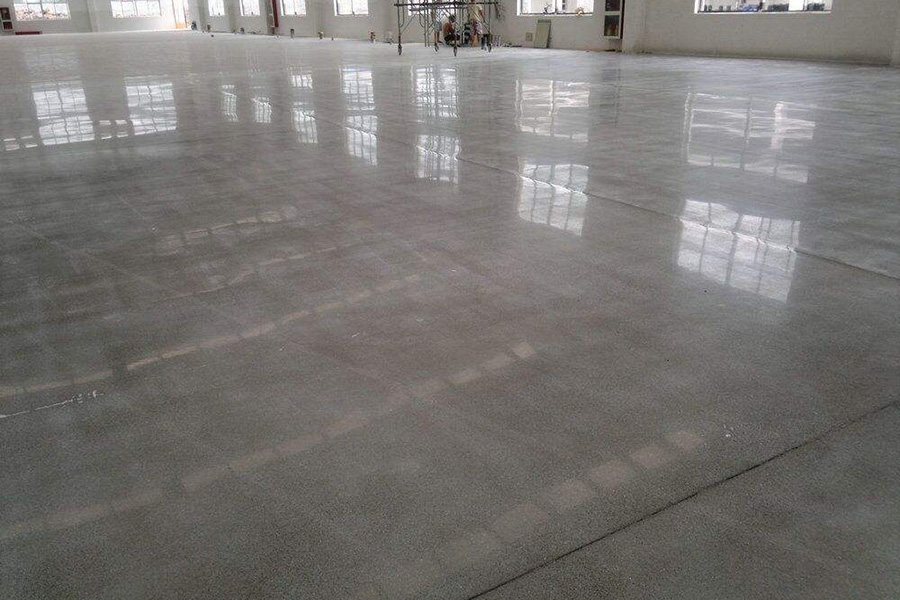密封固化地坪涂装